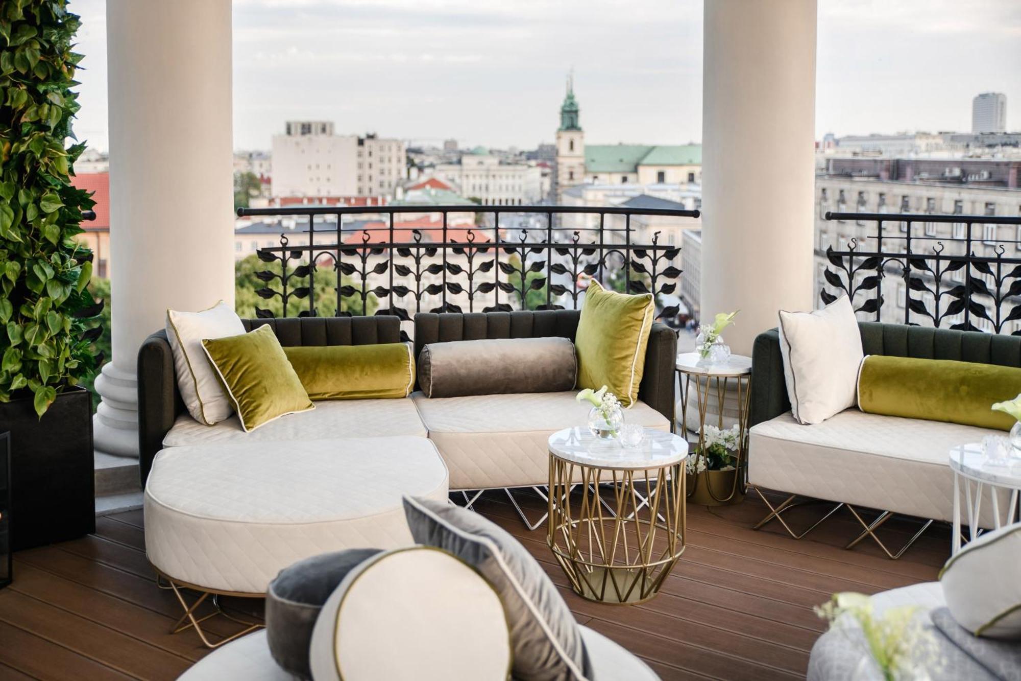 Hotel Bristol, A Luxury Collection Hotel, Varsovia Exterior foto The Terrace
